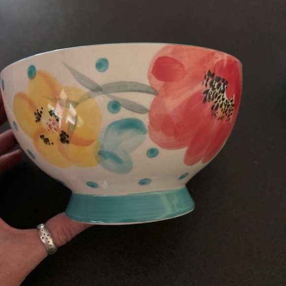 2 The Pioneer Woman Flea Market Floral Bowls In Great Used Condition. - Picture 2 of 14